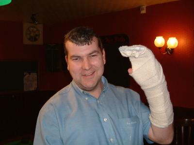 Jaffa and an early prototype Lambchop